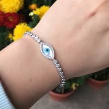 2022 Pulseira Masculina Pulseiras Feminina Free Ship Luxury Mother Of Evil Eye Chain Bracelets For Women Party Fashion Jewelry 2024 - buy cheap