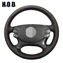 DIY Hand-stitched Artificial leather Car Steering Wheel Cover for Mercedes Benz CLS-Class CLS350 E-Class W211 E350 E280 E230 2024 - buy cheap