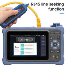 AUA-80 100KM MINi OTDR 1310/1550nm 26/24dB Fiber Optic Reflectometer Touch Screen VFL OLS OPM Event Map Ethernet Cable Tester 2024 - buy cheap