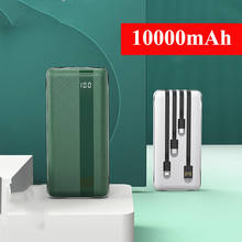 Powerbank portátil carregador, 10000 mah, 10000 mah, bateria externa para xiaomi mi iphone 12 pover, carregamento 2024 - compre barato