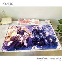 Fate mouse pad 800x400x4mm mats big Computer mouse mat gaming accessories Halloween Gift large mousepad keyboard games pc gamer 2024 - buy cheap