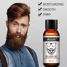 1PC 30ml Mokeru 100% Natural Organic Beard Growth Oil For Men Beard Grooming Treatment Shiny Smoothing Beard Care 2024 - buy cheap