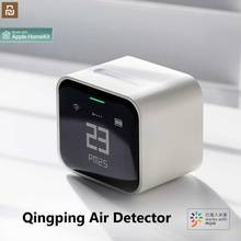 Qingping Air Detector lite Retina Touch IPS Screen Touch Operation PM2.5 Air Monitor Work With Mihome APP Control Apple Homekit 2024 - buy cheap