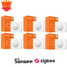 SONOFF-Sensor SNZB-03 Zigbee DIY, MINI Sensor de movimiento inteligente, seguridad antirrobo, notificación a través de eWeLink, compatible con SONOFF ZBBridge 2024 - compra barato