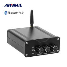 AIYIMA-Amplificador DE POTENCIA TPA3221 para cine en casa, altavoz de sonido Digital con Bluetooth, Audio 105Wx2, Clase D, portátil 2024 - compra barato