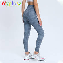 Wyplosz-pantalones de Yoga para mujer, mallas para correr, ropa de gimnasio de cintura alta, Vital, sin costuras, anticelulitis 2024 - compra barato