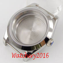 40MM Accessories Parts Sapphire Glass Polished Watch Case Fit NH35 NH36 Movement 2024 - buy cheap