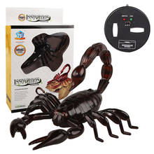 Juguete de escorpión realista con Control remoto, escorpión falso eléctrico de simulación de juguete, Control remoto 2024 - compra barato