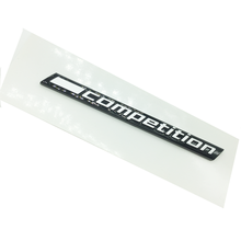 Glossy Black COMPETITION Bar Underlined Emblem for BMW Thunder Edition M1 M2 M3 M4 M5 M6 M7 M8 X3M X4M X5M X6M Car Trunk Sticker 2024 - buy cheap