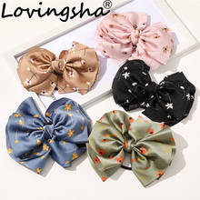 Lovingsha bonito orelhas acessórios para o cabelo das senhoras feminino laço de cabelo moda menina scrunchies rabo de cavalo cabelo feminino titular corda fc166 2024 - compre barato