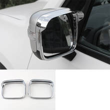 shiny silver car rearview rain shield visor for jeep renegade 2016 2017 2018 2019 2020 2021 accessories styling exterior auto 2024 - buy cheap