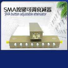 Atenuador de señal RF ajustable, dispositivo con botón SMA 0-30db/60db/90db, 5w/2w4G 2024 - compra barato