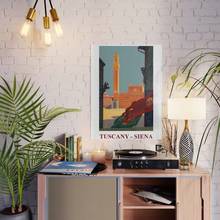 Wall Art Modular Canvas Pictures Home Tuscany Siena Italy Decor Painting Vintage Travel Prints Poster Living Room Cuadros Frame 2024 - buy cheap