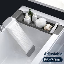 Retractable Bathtub Storage Rack Bath Tray Shelf Tub Multi-Function Bathroom Tools Towel Storage shelf Kitchen Sink Drain Holder 2024 - buy cheap