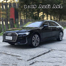 New 1:18 Alloy Audi A6L Models Scale toy Car audi Car Suit Metal Model for Miniature collection Toys for children kids 2024 - buy cheap