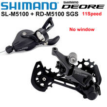 SHIMANO DEORE SL-M5100 + RD-M5100 11S Groupset MTB Mountain Bike Groupset 1x11S M5100 Rear Derailleur + Shifter Lever 2024 - buy cheap