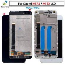 Pantalla LCD táctil con marco para móvil, digitalizador con piezas de repuesto para Xiaomi Mi A1, Mi5X, Mi 5X 2024 - compra barato