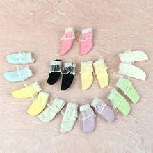 1 / 6bjd doll socks blyth  AZONE Rika momoko licca Xinyi ob cotton socks for 30cm  bjd doll lace short socks Doll accessories 2024 - buy cheap