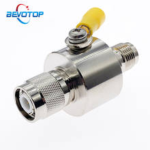 BEVOTOP TNC Coaxial Lightning Arrester 50ohm 3GHz TNC Male to Female Surge Arrester Protection Device for CCTV Camera Video 2024 - buy cheap