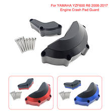 2008-2017 YZF600 R6 Engine Crash Pad Frame Slider Protector Guard For Yamaha YZF-R6 2008 2009 2010 2011 2012 2013 14 15 16 17 R6 2024 - buy cheap