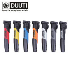 DUUTI Mini Portable High-strength Plastic Bicycle Air Pump Bike Tire Inflator Super Light Accessories MTB Road Bike Cycling Pump 2024 - buy cheap