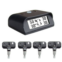 Car driving safety tire pressure monitor system TPMS with external sensor and screen 2024 - buy cheap