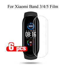 Screen Protector for xiaomi mi band 3 4 5 6 Protective Glass Miband 4 Full Curved Edge Scratch-resistant Cover for mi band4 Film 2024 - buy cheap