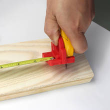 Carpintaria centro scriber ângulo linha calibre carpenter placa cortador régua carpinteiro ferramenta de medição 1.85*1.69*1.34 polegada 2024 - compre barato