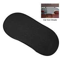 Rede para carros contra solar 100*50cm, tela de nylon para proteção uv, bloco frontal e traseiro, protetor solar malha de tela 2024 - compre barato