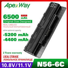 Batería para ordenador portátil, para Asus A31-N56 A32-N56, A33-N56, N46, N46J, N46JV, N46V, N46VB, G56, G56J, G56JK, G56JR, ROG, G56, G56J, G56JK, G56JR 2024 - compra barato