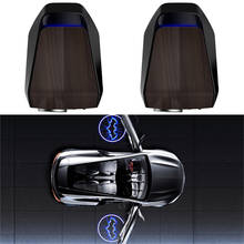Proyector láser recargable para puerta de coche, lámpara de decoración de bienvenida con logotipo, sombra fantasma, accesorios para coche, 2 uds. 2024 - compra barato