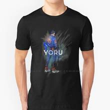 Yoru New Valorant Agent T Shirt 100% Pure Cotton Yoru Yoru Valorant Valorant Jett Riot Riot Games Vanguard Videogames 2024 - buy cheap