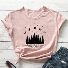 Aesthetic Women Tumblr Nature T-shirt Casual Unisex Short Sleeve Adventure Tshirt Funny 90s Stay Out Of The Forest Top Tee Shirt 2024 - buy cheap