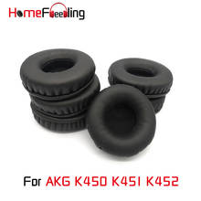 Homefeeling Ear Pads For AKG K450 K451 K452 Earpads Round Universal Leahter Repalcement Parts Ear Cushions 2024 - buy cheap