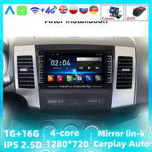 Radio con GPS para coche, reproductor Multimedia con Android, ADAS, DVR/SWC /AM, para Mitsubishi Outlander Xl 2 2005-2011 2024 - compra barato