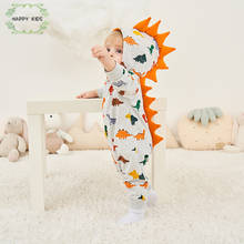 Baby autumn Romper Cotton Newborn Baby Girl Jumpsuit spring 3D Dinosaur Baby Wear kids Infant Clothes DLY519 2024 - buy cheap