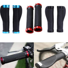 Empuñaduras de manillar de bicicleta a prueba de deslizamiento, accesorio para ciclismo de montaña o carretera, con bloqueo de goma 2024 - compra barato