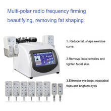 6 in 1 Body Slimming Machine Ultrasonic Cavitation Vacuum 40K Radio Frequency Laser 8 Pads Multipolar Lipo Laser Beauty Machine 2024 - buy cheap