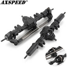 AXSPEED RC Car Front & Rear Straight Complete Axle for 1/10 RC Crawler Axial SCX10 II 90046 90047 90027 90028 Upgrade Parts 2024 - buy cheap