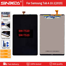 Original 10.1 "lcd para samsung galaxy tab um 10.1(2019) t510 SM-T515 display lcd de toque montagem da tela substituição 2024 - compre barato