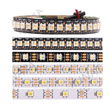 Tira de luces Led direccionables individuales, accesorio 4 en 1 Similar a WS2812B, 30 60 144 Led, 1m, 2m, 5m, DC 5V, SK6812 RGBW RGBWW RGBNW WWA 2024 - compra barato