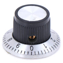 High Quality 6MM C3 Knob With A Digital Scale Metal Surface Potentiometer Knob 2024 - buy cheap