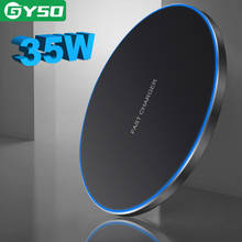 35W Fast Qi Wireless Charger For iPhone 12 11 X XR XS Max 8 Wirless Charging For Samsung Xiaomi Huawei Phone Qi Charger Wireless 2024 - buy cheap