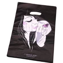 Sacolas de embalagem 100x35cm para meninas, sacolas plásticas grandes para extensão de cabelo 2024 - compre barato