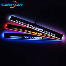 Trim Pedal Car Exterior Parts LED Door Sill Scuff Plate Pathway Dynamic Streamer light For Mitsubishi Outlander 2 3 XL 2005-2018 2024 - buy cheap