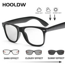 Hoold w óculos de sol com lentes fotocromáticas, óculos masculino polarizados, anti-reflexo, óculos camaleão com mudança de cor 2024 - compre barato