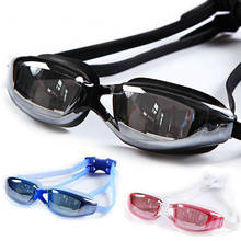 Electroplating UV Waterproof Anti fog Swimwear Eyewear Swim Diving Water Glasses Adjustable Swimming Goggles Men Women 2024 - buy cheap