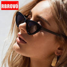 RBROVO 2021 Cateye Sunglasses Women Classic Vintage Luxury Brand Sun Glasses Shopping Retro Lunette De Soleil Femme UV400 2024 - buy cheap