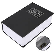 Mini caixa de cofre para dinheiro, caixa secreta em forma de livro e cofrinho para armazenar moedas e guardar dinheiro 2024 - compre barato