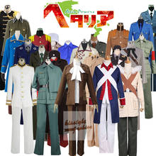 Hetalia Axis Powers APH Italy Japan United States England France Belgium Characters Uniform Cosplay Costume,Customized Accepted 2024 - buy cheap